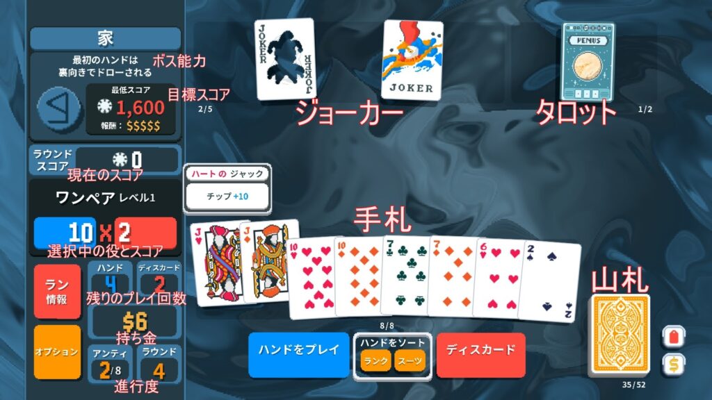 プレイ画面
