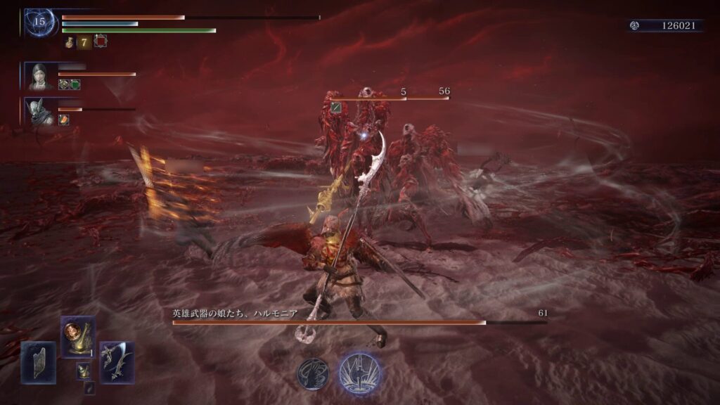 英雄武器の娘たち、ハルモニア_強靭度高くなってる