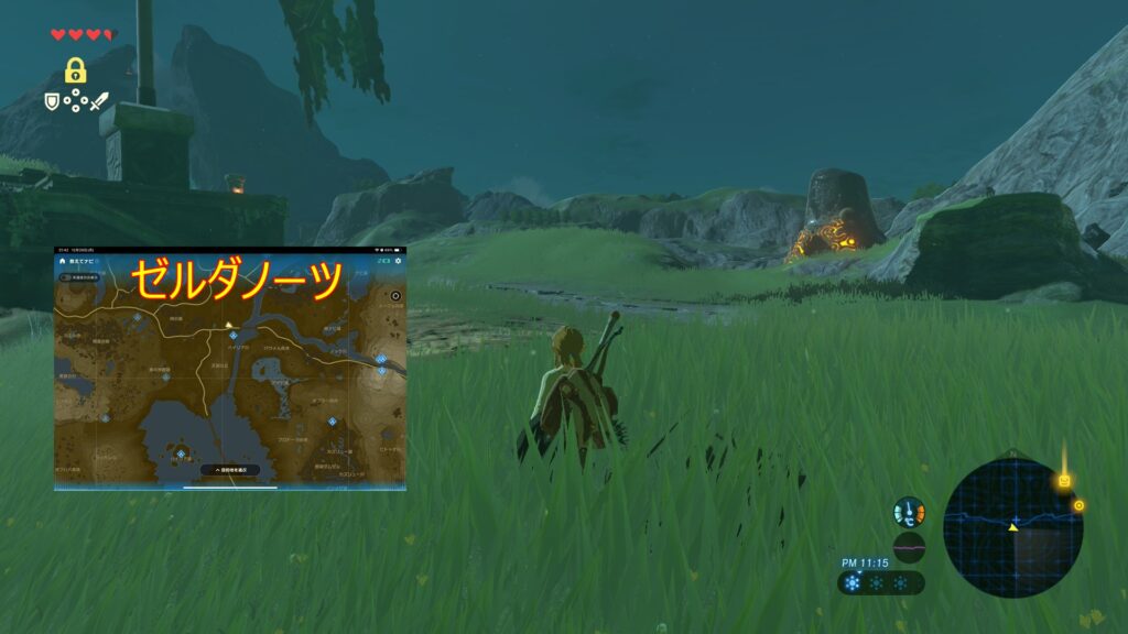 ゼルダノーツで冒険