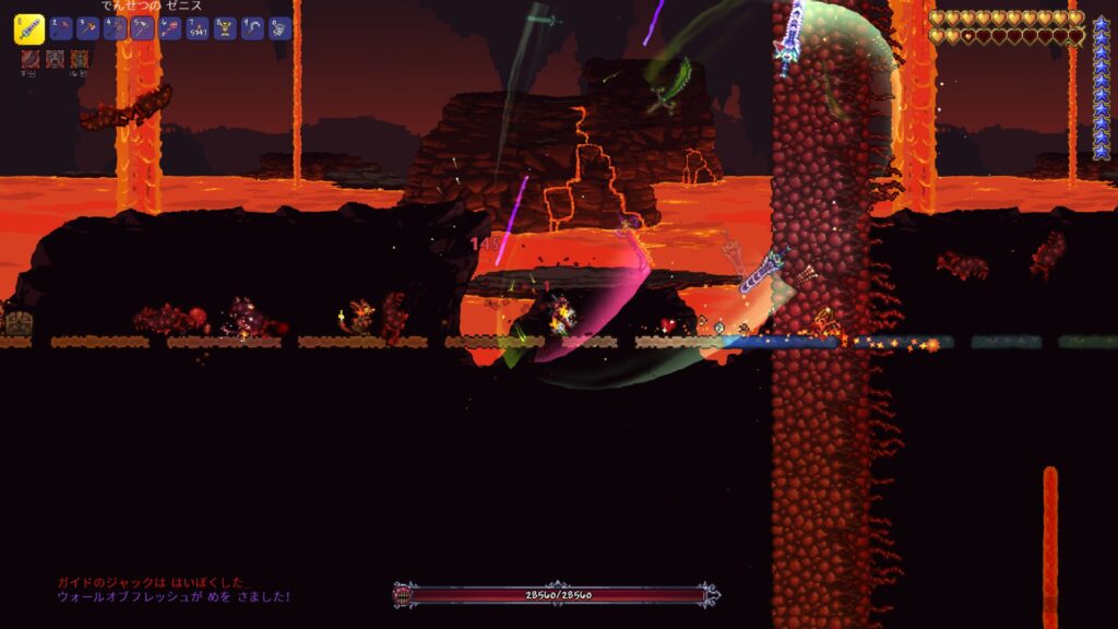 テラリア ウォールオブフレッシュ