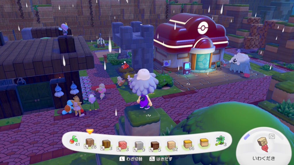 ぽこ あ ポケモン パサパサこうやの街