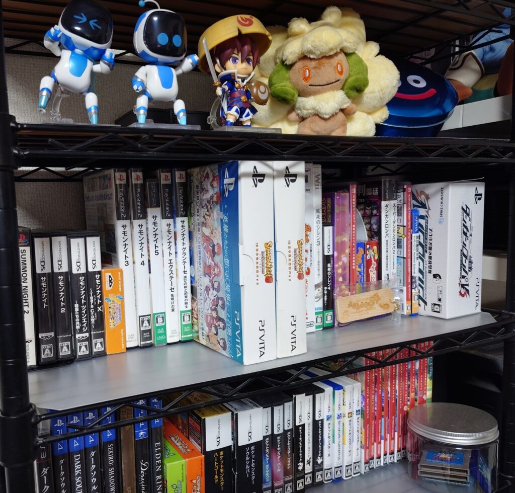 好きなゲームは飾りたい